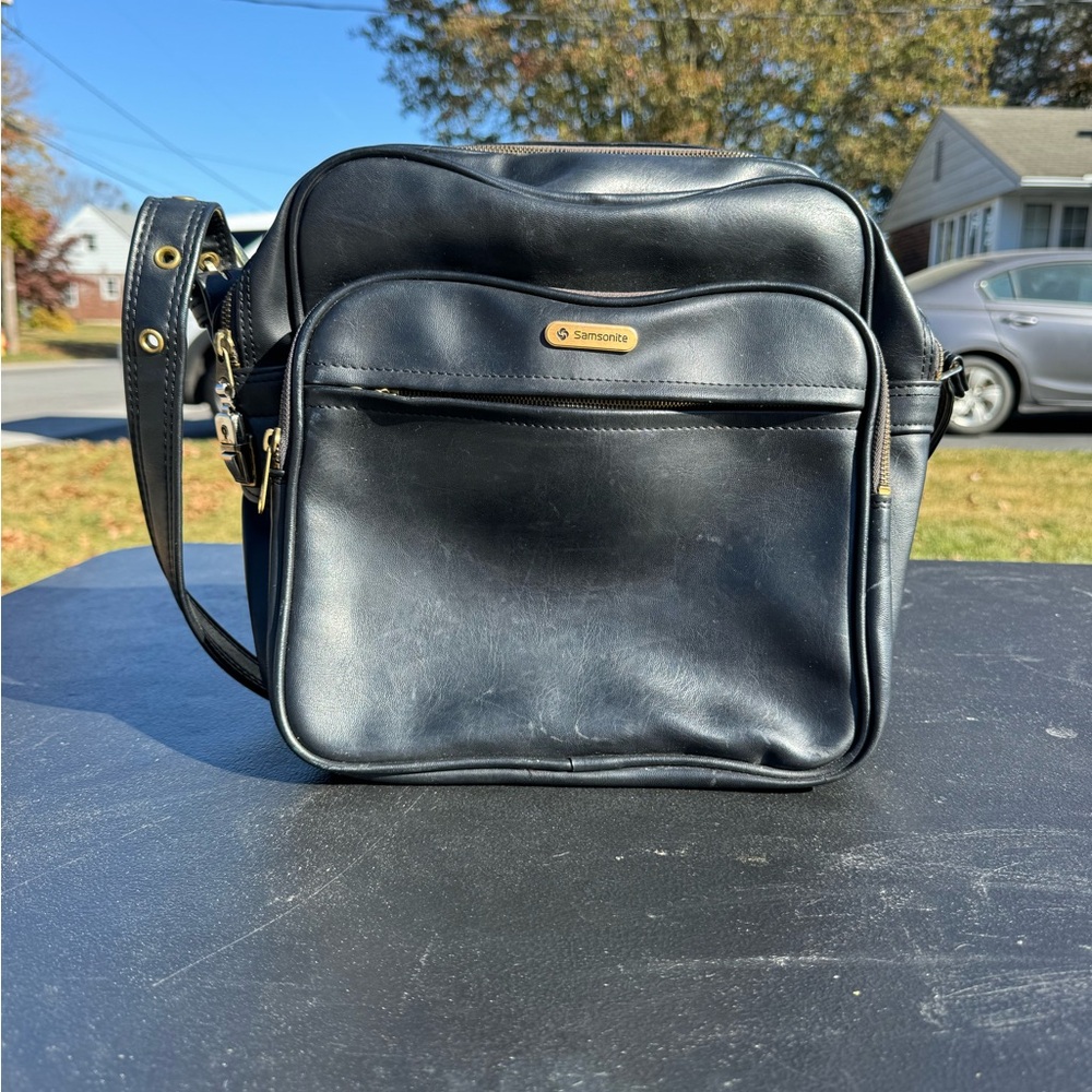Samsonite Black Leather Bag